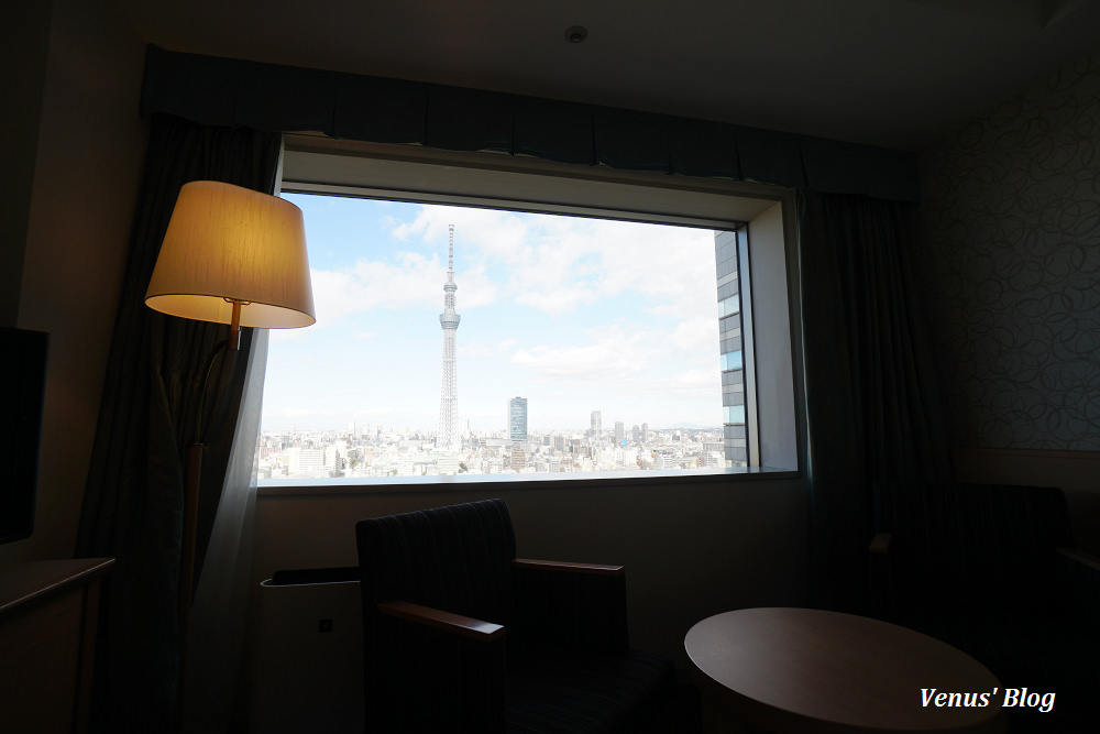 東京東武Levant飯店,Tobu Hotel Levant Tokyo,東京飯店,可以看到晴空塔的飯店,錦系町站
