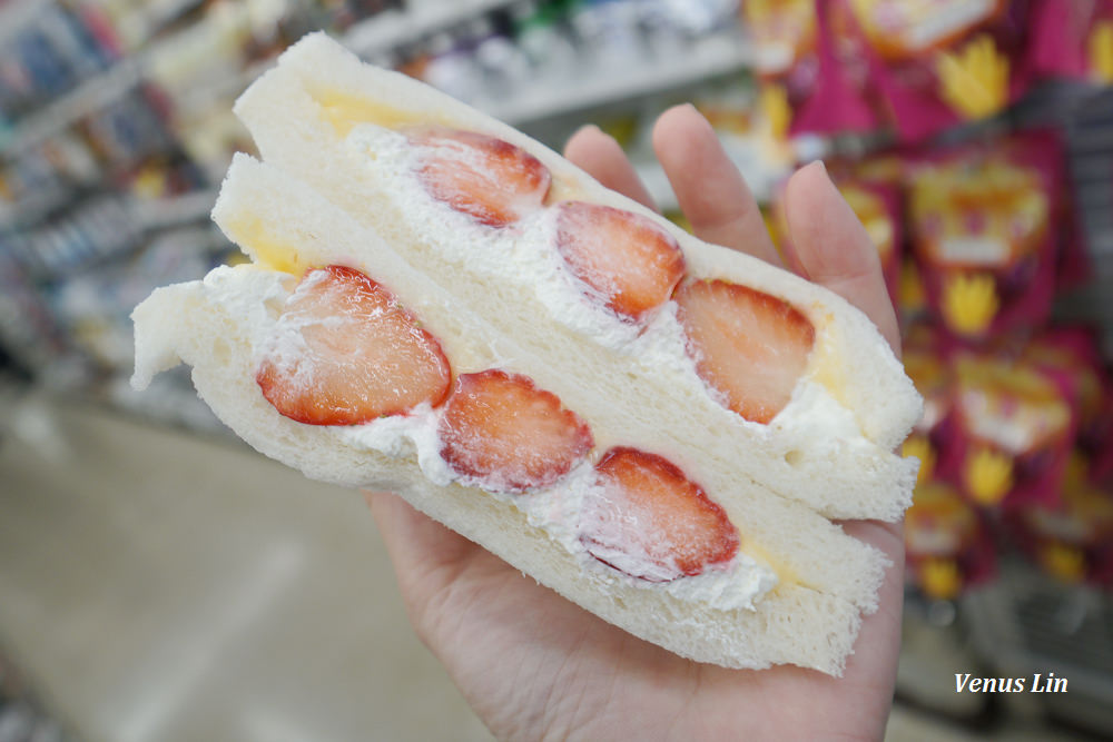草莓三明治,日本便利商店必買