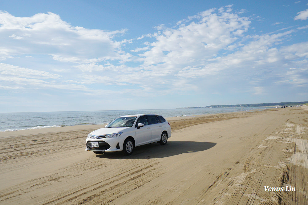 石川能登半島｜千里濱沙灘公路,日本唯一可以開車在沙灘上的路段