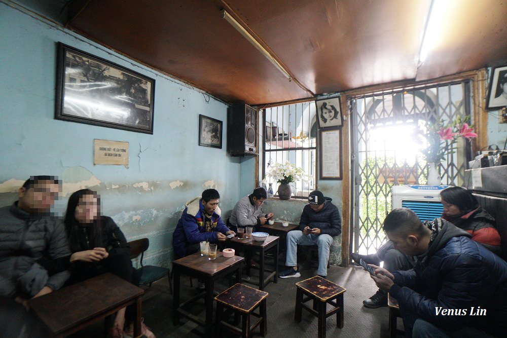河內咖啡館,36古街咖啡館,還劍湖咖啡館,河內蛋咖啡,蛋咖啡,Cafe Dinh
